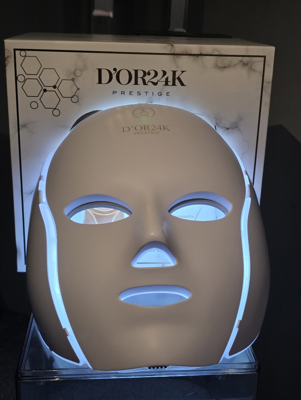 🔥NEW D’OR24K Prestige SpectrumPro Face & Neck LED Mask Treatment BNIB🔥 - Picture 12 of 14